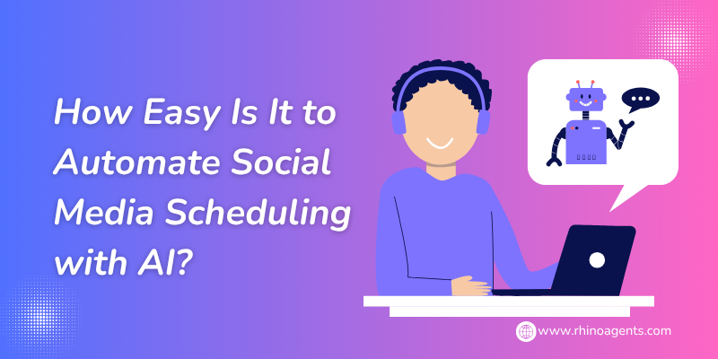 How Easy Is It to Automate Social Media Scheduling with AI