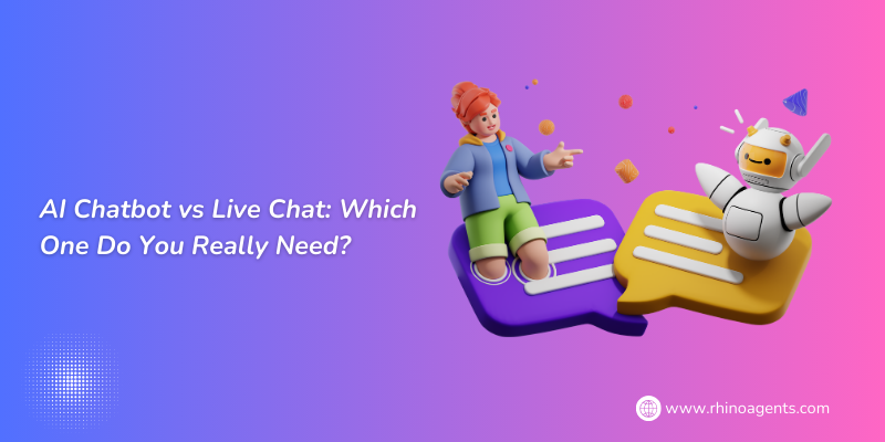 AI Chatbot vs Live Chat: Which One Do You Really Need?