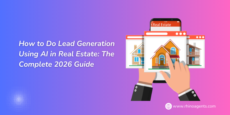 How to Do Lead Generation Using AI in Real Estate: The Complete 2026 Guide