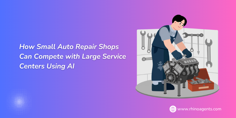How Small Auto Repair Shops Can Compete with Large Service Centers Using AI