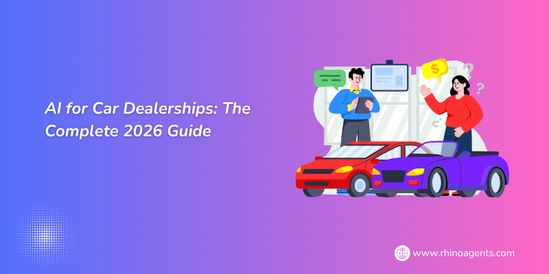 AI for Car Dealerships: The Complete 2026 Guide
