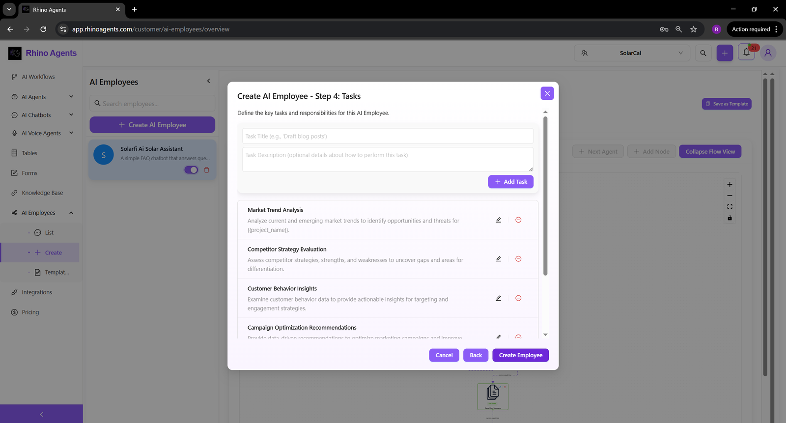 Advanced Model and Setup