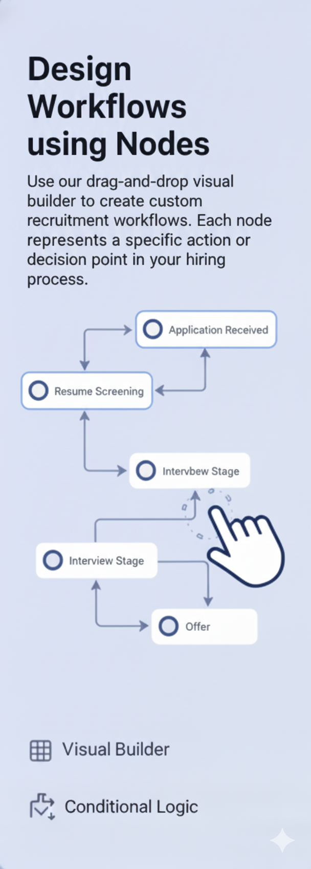 Visual Workflow Builder