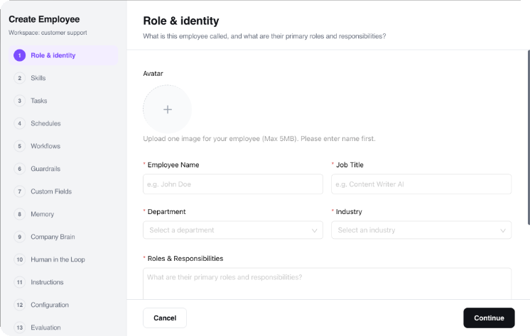 Step 1 Identity Studio