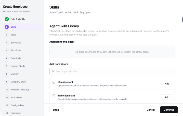 Step 3 Skills & Sub-Agents